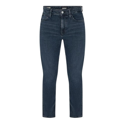Front - Boss Mens Delaware Denim Slim Jeans
