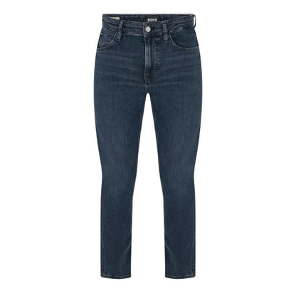 Front - Boss Mens Delaware Denim Slim Jeans