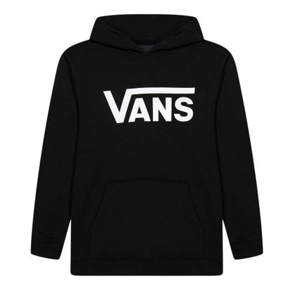 Front - Vans Childrens/Kids Classic Ribbed Long-Sleeved Hoodie