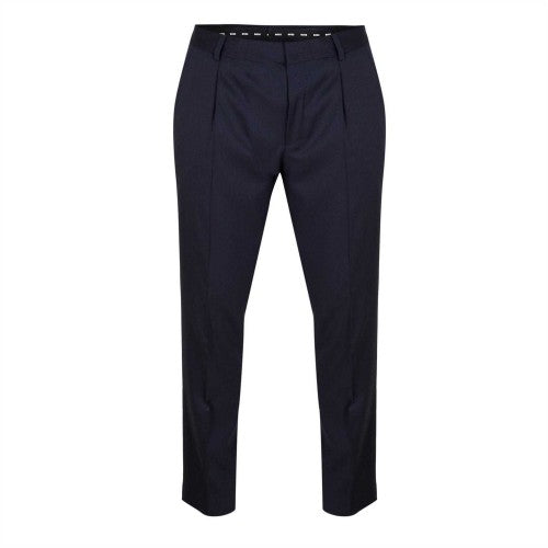 Front - Boss Mens Straight Trousers