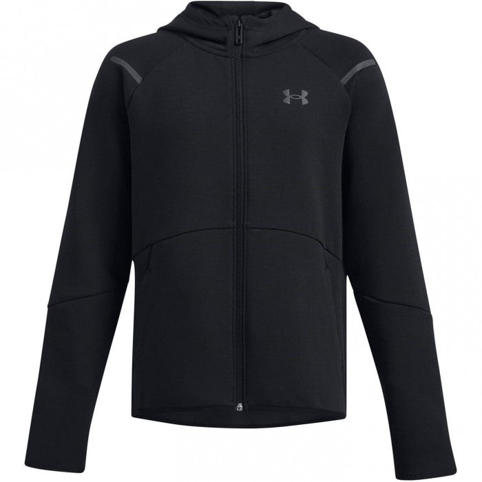 Front - Under Armour Boys Full Zip Hoodie