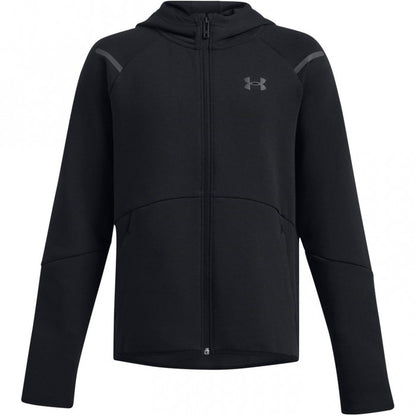 Front - Under Armour Boys Full Zip Hoodie