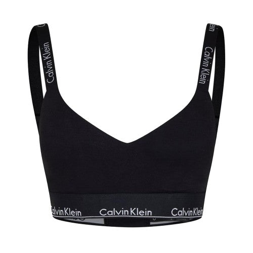 Front - Calvin Klein Womens/Ladies V Neck Bralette