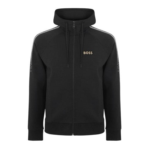 Front - Boss Mens Regular Full Zip Hoodie