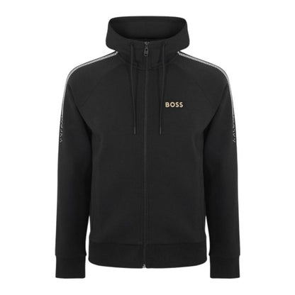Front - Boss Mens Regular Full Zip Hoodie