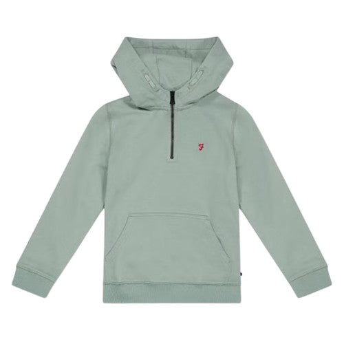 Front - Farah Boys Raglan Drawstring Hoodie