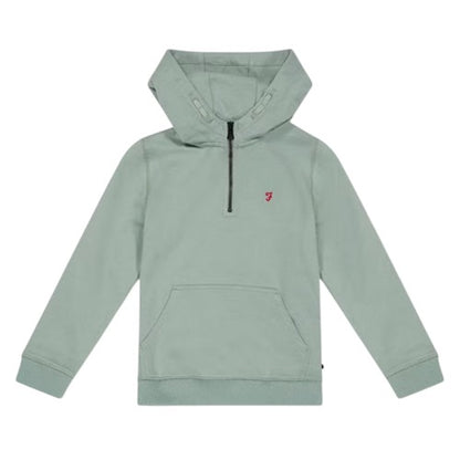 Front - Farah Boys Raglan Drawstring Hoodie