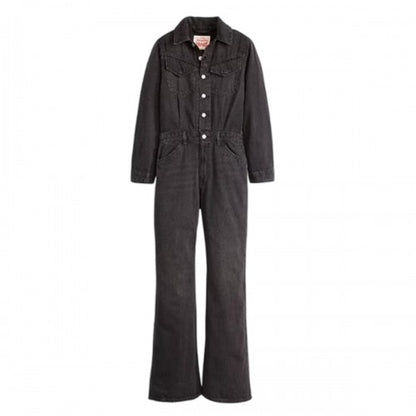 Front - Levis Womens/Ladies Denim Jumpsuit