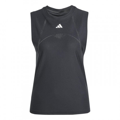 Front - Adidas Womens/Ladies Regular Tennis Vest Top