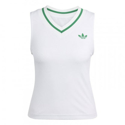 Front - Adidas Womens/Ladies Sleeveless Vest Top