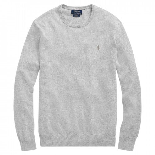 Front - Ralph Lauren Mens Pima Crew Neck Sweatshirt