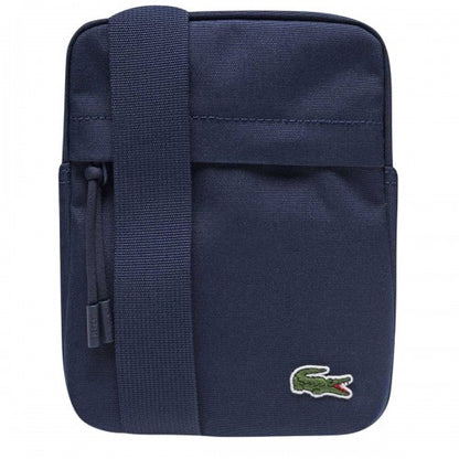 Front - Lacoste Vertical Canvas Camera Bag