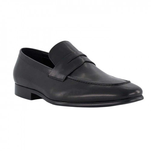 Front - Dune London Mens Leather Penny Loafers