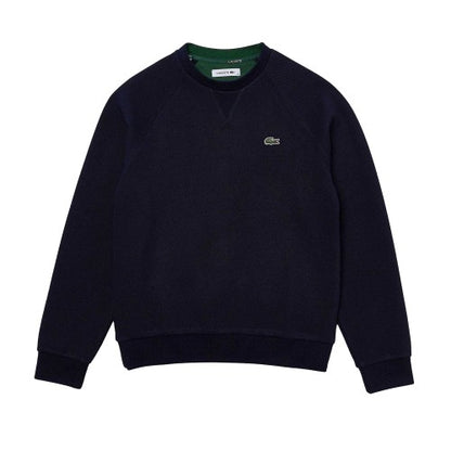 Front - Lacoste Womens/Ladies Embroidered Logo Cotton Blend Sweatshirt