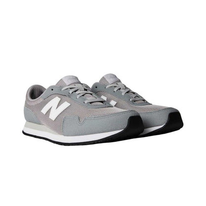 Front - New Balance Childrens/Kids Suede Running Trainers