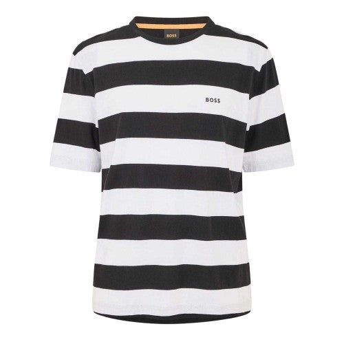 Front - Boss Mens Striped T-Shirt