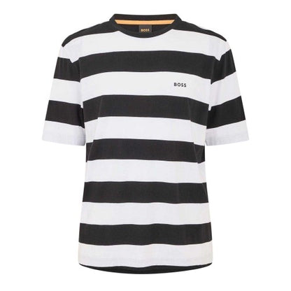 Front - Boss Mens Striped T-Shirt