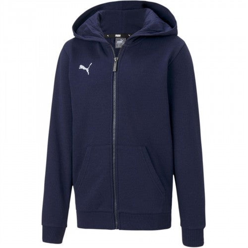 Front - Puma Childrens/Kids TeamGoal 23 Casuals Drawstring Hoodie