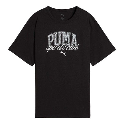 Front - Puma Unisex Adult Relaxed Fit Short-Sleeved T-Shirt