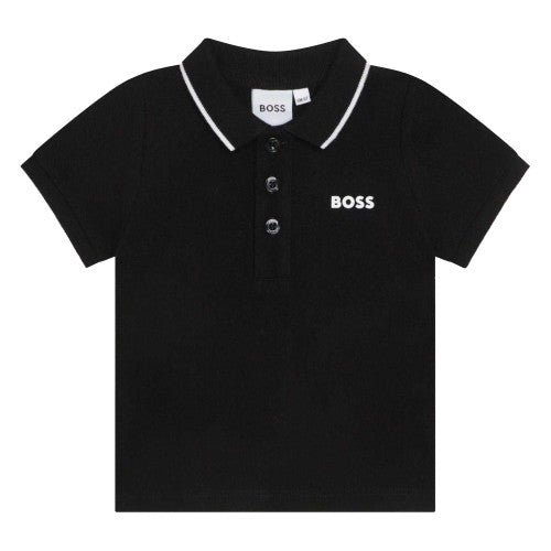 Front - Boss Baby Boys Cotton Polo Shirt