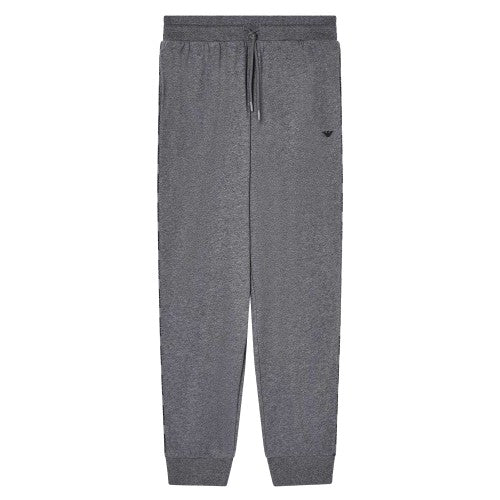Front - Emporio Armani EA7 Mens Fleece Relaxed Fit Joggers