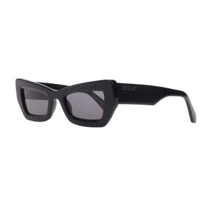 Front - Off White Aurora Cat Eye Sunglasses