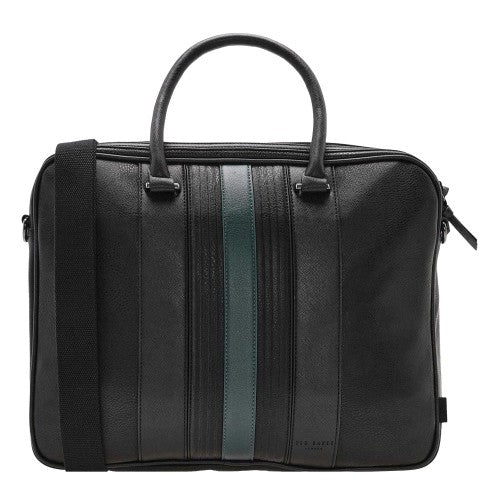 Front - Ted Baker Faux Leather Document Bag