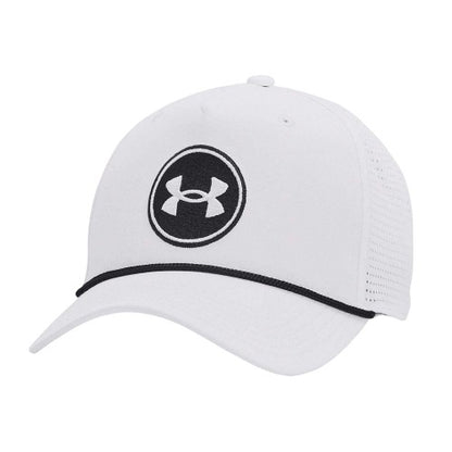 Front - Under Armour Mens Drive Rope Snapback Cap
