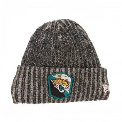 Front - New Era Jacksonville Jaguars Knitted Beanie