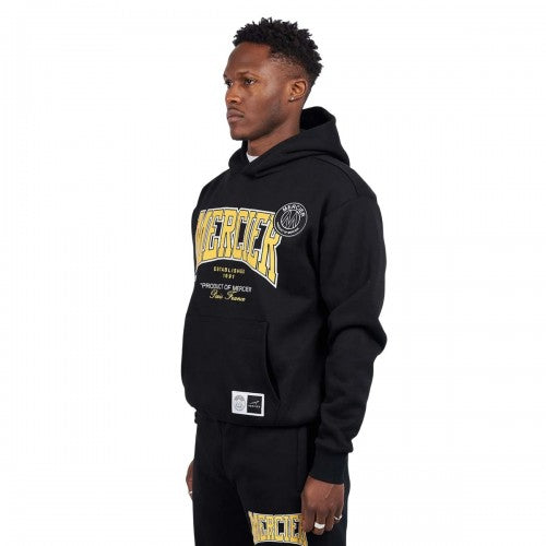 Front - Mercier Mens Kansas Relaxed Fit Hoodie