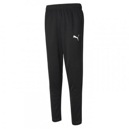 Front - Puma Mens Logo Tapered Tracksuit Bottoms