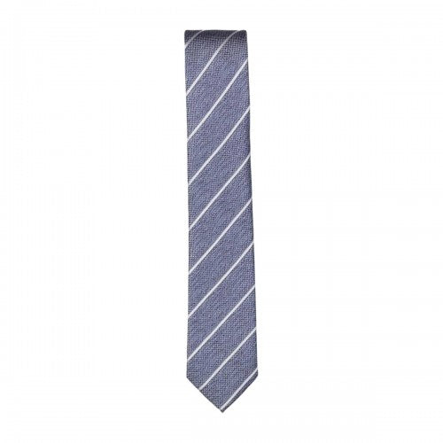 Front - Twisted Tailor Contrast Striped Tie