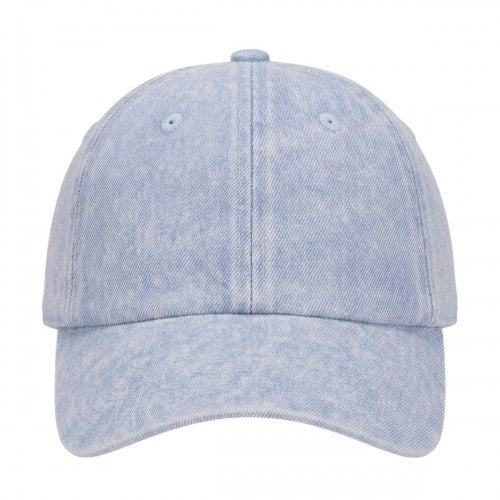 Front - Nike Mens Denim Unstructured Baseball Cap