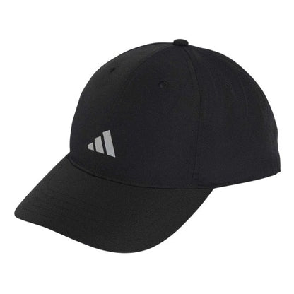 Front - Adidas Mens Run Essentials Logo Running Baseball Cap