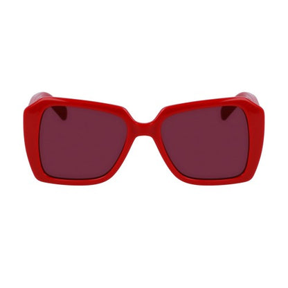 Front - Karl Lagerfeld Unisex Adult Logo Sunglasses