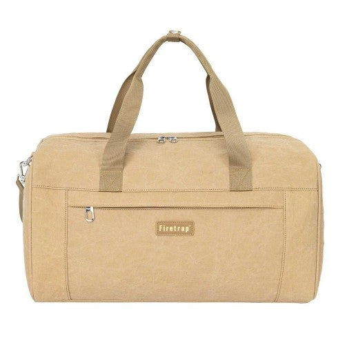 Front - Firetrap Kraft Kraft Paper Travel Duffle Bag