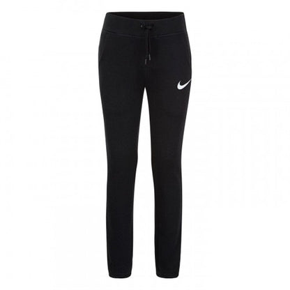 Front - Nike Childrens/Kids Fleece Swoosh Jogging Bottoms