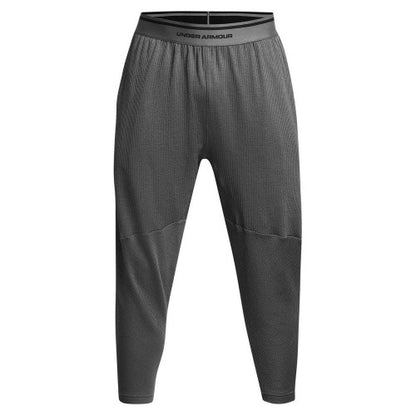 Front - Under Armour Mens Ribbed Jogging Bottoms