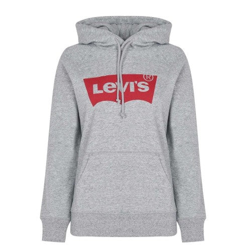 Front - Levis Womens/Ladies Oth Batwing Logo Hoodie