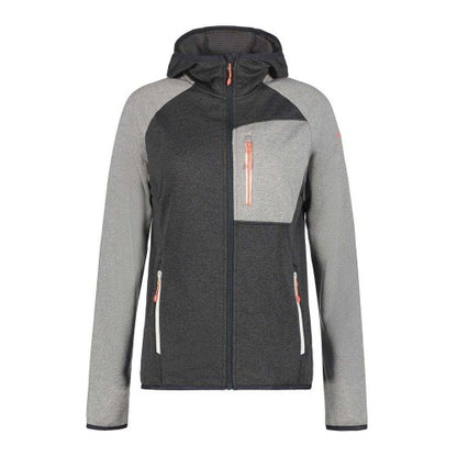 Front - Icepeak Womens/Ladies Fleece Raglan Hoodie