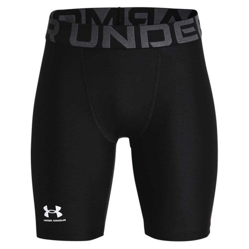 Front - Under Armour Childrens/Kids HeatGear Compression Shorts