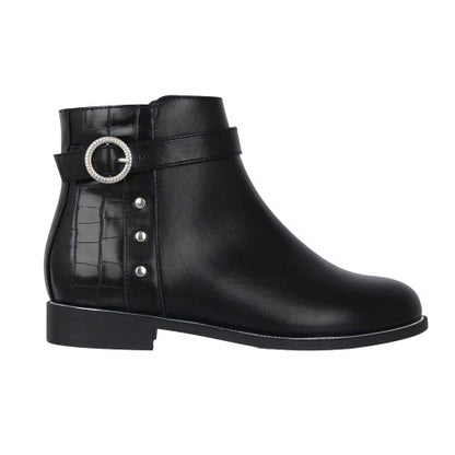 Front - Miso Girls Buckle Ankle Boots