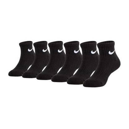 Front - Nike Childrens/Kids Quarter Socks (Pack of 6)