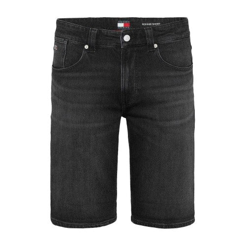 Front - Tommy Jeans Mens Ronnie Denim Shorts