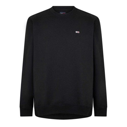 Front - Tommy Jeans Mens Fleece Lined Sweatshirt