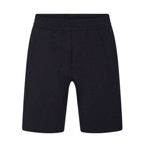 Front - Boss Mens Flex Elasticated Waist Relaxed Fit Shorts