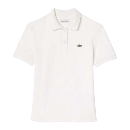 Front - Lacoste Womens/Ladies Terry Slim Short-Sleeved Polo Shirt