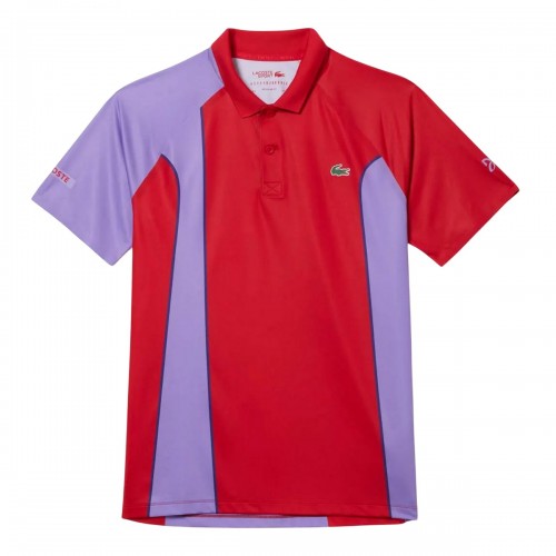 Front - Lacoste Mens Novak Djokovic Sport Polo Shirt