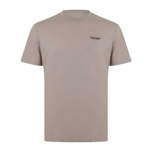 Front - Armani Exchange Mens Logo Cotton T-Shirt