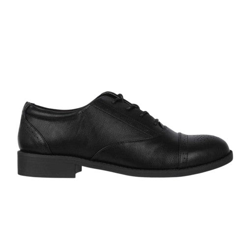 Front - Miso Womens/Ladies Bobbi Low Heel Brogues